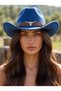 Adjustable Fedora Women's Cowboy Hat