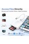 قارئ بطاقات SD بمنفذ USB-C و Lightning لنظامي iOS و Android - نقل بيانات سريع، توصيل وتشغيل، بطاقة ذاكرة Ada - 5