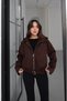 Bitter Brown Six-Belted Suede Jacket - 2