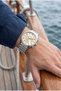 Classic and Modern Men's Wristwatches |   41 mm Steel Strap, Gold Dial - 5