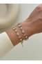 316L Steel Gema Bracelet Zircon Colored Stone Bracelet - 4