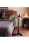 C-Shaped Multi-Function Solid Wooden Folding Computer Table – Adjustable Height Bedside Table, Mobil - 2
