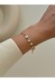 316L Steel Gema Bracelet Zircon Colored Stone Bracelet - 2