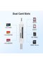 قارئ بطاقات SD، محول بطاقات مايكرو SD بمنفذ USB 3.0 و Type-C، فتحة مزدوجة OTG - 6