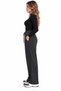 Women's Comfortable Cut Patterned Palazzo Sweatpants - 2
