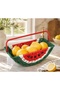 Bohemian Decorative Presentation Basket with Watermelon Figure – Multi-Purpose Handmade Kitchen Basket