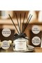 مجموعة ناشر عطر بالزهور/الحمضيات والبرغموت والفانيليا/125 مل/ناشر زيت عطري مع أعواد - 2