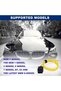 كابل ENET OBD2 - متوافق مع BMW OBD و ICOM E SYS ISTA و Bootmod3 Bimmercode - سلسلة F - 6.6 قدم (2 بوصة) - 4