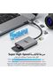 قارئ بطاقات SD بمنفذ USB-C، محول بطاقة مايكرو SD مع سلك، علبة ألومنيوم - 2