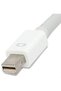 محول كابل Mini DP DisplayPort إلى VGA لجهاز Apple Macbook Pro باللون الأبيض
