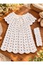Hand Knitted Baby Dress - 2