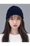 Unisex Women's and Men's Thick Knitted Wool Winter Beanie, Foldable Knit Beanie. - 2