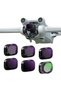 مجموعة فلاتر ND متوافقة مع DJI Mini 3/Mini 3 Pro، 6 قطع من فلاتر الكثافة المحايدة لعدسات الطائرات بدون طيار