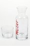 Water Su Set - Red (Glass 570 Ml, Jug 700ml) Set of 3 - Red - 3