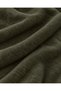 Women's Khaki Plain Large Size Shawl 180X65 cm Soft Textured Twisted Tassel Winter Shawl Scarf – Shoulder Shawl - 4