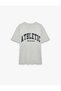 Cotton Crew Neck Short Sleeve Printed Oversize Sports T-Shirt - 5