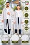Unisex Raincoat with Hood and Snap Fasteners Waterproof Long Raincoat for Women and Men