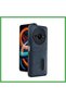 Redmi A3 4g Compatible Case Sara Leather Case with Business Card Holder - Navy Blue Bezoss