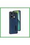 Redmi 15C 4g Compatible Leather Case with Sara Business Card Holder - Navy Blue Bezoss