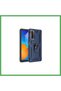 Huawei P Smart 2021 Case Sofia Ring Silicone Cover - Navy Blue Bezoss
