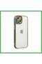 iPhone 14 Plus Compatible Case Liva Lens Silicone - Green Bezoss