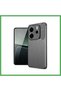 Redmi Note 14 4g Compatible Case Auto Focus Carbon Cover - Gray Bezoss