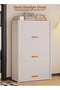 Portable Shoe Rack Organizer 7-Tier Shoe Cabinet 21-Pair shoe Storage Free Standing Stackable Space Shoe Rack dust-proof design for entrance door, White - 5