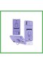 Samsung Galaxy A05 Compatible Case Zuma Silicone with Business Card Holder and Ring - Lilac Bezoss