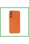 Samsung Galaxy A25 5g Compatible Case Nano Velvet Silicone - Orange Bezoss
