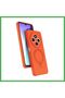 Regal Magsafe Stand Compatible Cover for Redmi 14C - Orange Bezoss