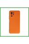 Poco X3 Gt Compatible Case Nano Velvet Silicone - Orange Bezoss