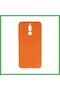 Huawei Mate 10 Lite Compatible Case Nano Velvet Silicone - Orange Bezoss