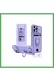 iPhone 13 Pro Compatible Case Zuma Silicone with Business Card Holder and Ring - Lilac Bezoss