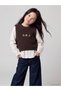 Girl's Embroidered Knitwear Sweater and Shirt Set from Uzg Store for Style Enthusiasts