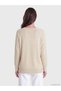 Peak New Season Beige Crew Neck Women's Tunic - 4