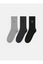 Esvab • Modern & Distinctive Embroidered Men's Socks 3-Piece Set
