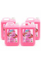ALKANZ Hand Soap Rose, Full Carton of 4 x 5 L Bottles, 20 L Total