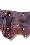 Nolwenn Wrinkled Leather and Fur-Detailed Antique Buckle Asymmetrical Belt - Standard Size. - 7