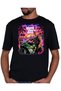 تيشيرت GTA 6 أسود للجنسين PS Tshirt