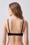 Women's Black Double Support Drop Bra - 3