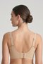Women's Plus Size Gathering Bra Without Underwire, Seamless Tulle Detailed Padded Bra - 4