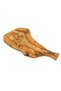 Tocător Rustic din Lemn de Măslin cu Mâner, aprox. 34 cm - 3