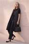Hooded Quilted Long Vest