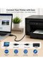 كابل USB 3.0 من النوع A إلى B بطول 1.5 متر فائق السرعة - للطابعة والمسح الضوئي وقاعدة الأقراص الصلبة ومحول DAC | - 5