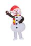 Inflatable Christmas Santa Claus Costume Plus Size Unisex Adult Xmas Inflatable Funny Festive Suit Blow Up for Adult Christmas Decoration Party Parade