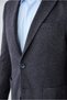 7 Drop Slim Fit Slim Fit Wool Patterned Mono Collar Pocket Unlined Sports Knitted Jacket - 3