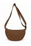 Women's Soft Fabric Shoulder Bag Waterproof Women's Bag Brown - 4