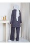 Oysho Fabric Double Set with Stone Detail on the Front - 8