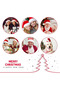 Christmas Hats Santa Hat Adult, Xmas Hat Holiday for Adults, Unisex Velvet Comfort Christmas Party Hat Thicken Classic Fur for Christmas Gifts New Year Festive Holiday Gifts for Men Wowen - 5
