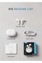 X12 TWS Bluetooth Earbuds Wireless Earphones Bluetooth 5.3, Noise Cancelling Touch Control, Stereo Sound, 13mm Driver, Mic, 300mAh Charging Case, Type-C - 8